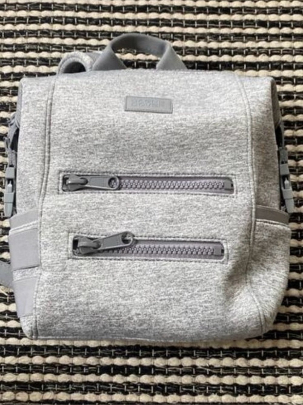 Dagne Dover Indi diaper backpack - small Heather grey - never used!